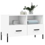 Mueble para TV madera contrachapada blanco 80x36x50 cm de vidaXL, Muebles TV - Ref: Foro24-828980, Precio: 70,99 €, Descuento: %