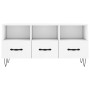 Engineered wood TV stand in white, 102x36x50 cm by vidaXL, TV Furniture - Ref: Foro24-829028, Price: 57,02 €, Discount: %