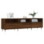 Mueble de TV madera contrachapada roble marrón 150x30x44,5 cm de vidaXL, Muebles TV - Ref: Foro24-831267, Precio: 106,84 €, D...