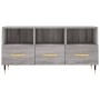 Sonoma gray engineered wood TV cabinet 102x36x50 cm by vidaXL, TV Furniture - Ref: Foro24-829018, Price: 56,92 €, Discount: %