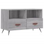 Mueble de TV madera de ingeniería gris Sonoma 80x36x50 cm de vidaXL, Muebles TV - Ref: Foro24-828946, Precio: 51,10 €, Descue...