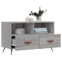 Sonoma gray engineered wood TV cabinet 80x36x50 cm by vidaXL, TV Furniture - Ref: Foro24-828946, Price: 51,99 €, Discount: %