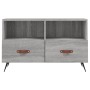 Sonoma gray engineered wood TV cabinet 80x36x50 cm by vidaXL, TV Furniture - Ref: Foro24-828946, Price: 51,99 €, Discount: %