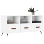 Mueble de TV madera de ingeniería blanco 102x36x50 cm de vidaXL, Muebles TV - Ref: Foro24-829004, Precio: 77,99 €, Descuento: %