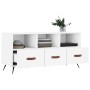 Mueble de TV madera de ingeniería blanco 102x36x50 cm de vidaXL, Muebles TV - Ref: Foro24-829004, Precio: 77,99 €, Descuento: %