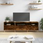 Smoked oak plywood TV cabinet 150x30x44.5 cm by vidaXL, TV Furniture - Ref: Foro24-831273, Price: 87,29 €, Discount: %