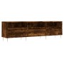 Smoked oak plywood TV cabinet 150x30x44.5 cm by vidaXL, TV Furniture - Ref: Foro24-831273, Price: 87,29 €, Discount: %