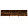 Mueble de TV madera contrachapada roble ahumado 150x30x44,5 cm de vidaXL, Muebles TV - Ref: Foro24-831273, Precio: 87,29 €, D...