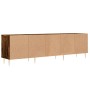 Mueble de TV madera contrachapada roble ahumado 150x30x44,5 cm de vidaXL, Muebles TV - Ref: Foro24-831273, Precio: 87,29 €, D...