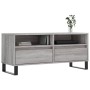 Mueble de TV madera contrachapada gris Sonoma 100x34,5x44,5 cm de vidaXL, Muebles TV - Ref: Foro24-831250, Precio: 77,99 €, D...