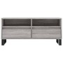 Mueble de TV madera contrachapada gris Sonoma 100x34,5x44,5 cm de vidaXL, Muebles TV - Ref: Foro24-831250, Precio: 77,99 €, D...