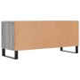 Mueble de TV madera contrachapada gris Sonoma 100x34,5x44,5 cm de vidaXL, Muebles TV - Ref: Foro24-831250, Precio: 77,99 €, D...