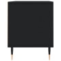 Black plywood TV cabinet 100x34.5x44.5 cm by vidaXL, TV Furniture - Ref: Foro24-831229, Price: 75,30 €, Discount: %