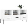 White engineered wood TV cabinet 102x36x50 cm by vidaXL, TV Furniture - Ref: Foro24-829044, Price: 85,08 €, Discount: %