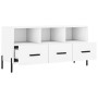 White engineered wood TV cabinet 102x36x50 cm by vidaXL, TV Furniture - Ref: Foro24-829044, Price: 85,08 €, Discount: %