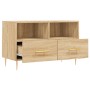 TV-Schrank aus geräuchertem Eichensperrholz, 80 x 36 x 50 cm von vidaXL, TV-Möbel - Ref: Foro24-828959, Preis: 50,99 €, Rabat...