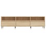 Mueble de TV madera contrachapada roble Sonoma 150x30x44,5 cm de vidaXL, Muebles TV - Ref: Foro24-831263, Precio: 107,19 €, D...