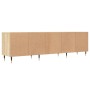 Mueble de TV madera contrachapada roble Sonoma 150x30x44,5 cm de vidaXL, Muebles TV - Ref: Foro24-831263, Precio: 107,19 €, D...