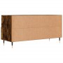 Smoked oak engineered wood TV cabinet 102x36x50 cm by vidaXL, TV Furniture - Ref: Foro24-829017, Price: 74,61 €, Discount: %