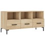 Mueble de TV madera de ingeniería roble Sonoma 102x36x50 cm de vidaXL, Muebles TV - Ref: Foro24-829039, Precio: 79,99 €, Desc...