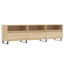 Mueble de TV madera contrachapada roble Sonoma 150x30x44,5 cm de vidaXL, Muebles TV - Ref: Foro24-831303, Precio: 92,70 €, De...