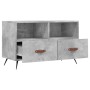 Mueble para TV madera contrachapada gris hormigón 80x36x50 cm de vidaXL, Muebles TV - Ref: Foro24-828944, Precio: 49,99 €, De...