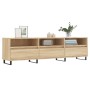 Mueble de TV madera contrachapada roble Sonoma 150x30x44,5 cm de vidaXL, Muebles TV - Ref: Foro24-831303, Precio: 92,70 €, De...