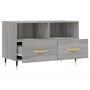 Mueble de TV madera de ingeniería gris Sonoma 80x36x50 cm de vidaXL, Muebles TV - Ref: Foro24-828954, Precio: 46,43 €, Descue...