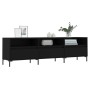 Black plywood TV cabinet 150x30x44.5 cm by vidaXL, TV Furniture - Ref: Foro24-831285, Price: 120,99 €, Discount: %