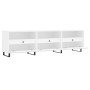 Weißer TV-Schrank aus Sperrholz, 150 x 30 x 44,5 cm von vidaXL, TV-Möbel - Ref: Foro24-831300, Preis: 110,82 €, Rabatt: %