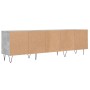 Mueble de TV madera contrachapada gris hormigón 150x30x44,5 cm de vidaXL, Muebles TV - Ref: Foro24-831280, Precio: 80,27 €, D...