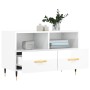 Glossy white plywood TV cabinet 80x36x50 cm by vidaXL, TV Furniture - Ref: Foro24-828950, Price: 49,19 €, Discount: %