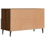 TV stand made of brown oak plywood, measuring 80x36x50 cm. by vidaXL, TV Furniture - Ref: Foro24-828995, Price: 66,44 €, Disc...