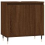 Armario de baño madera de ingeniería marrón roble 58x33x60 cm de vidaXL, Tocadores de baño - Ref: Foro24-831579, Precio: 47,4...