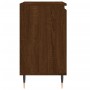 Armario de baño madera de ingeniería marrón roble 58x33x60 cm de vidaXL, Tocadores de baño - Ref: Foro24-831579, Precio: 47,4...