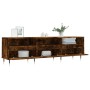 Smoked oak plywood TV cabinet 150x30x44.5 cm by vidaXL, TV Furniture - Ref: Foro24-831265, Price: 82,73 €, Discount: %