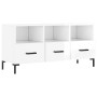 Hochglanzweißer TV-Schrank aus Sperrholz, 102 x 36 x 50 cm von vidaXL, TV-Möbel - Ref: Foro24-829038, Preis: 64,66 €, Rabatt: %