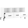 Hochglanzweißer TV-Schrank aus Sperrholz, 102 x 36 x 50 cm von vidaXL, TV-Möbel - Ref: Foro24-829038, Preis: 64,99 €, Rabatt: %