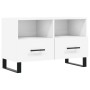 White plywood TV cabinet 80x36x50 cm by vidaXL, TV Furniture - Ref: Foro24-828996, Price: 67,29 €, Discount: %