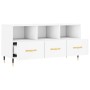 Weißer TV-Schrank aus Holzwerkstoff, 102 x 36 x 50 cm von vidaXL, TV-Möbel - Ref: Foro24-829012, Preis: 63,19 €, Rabatt: %