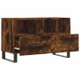 Smoked oak plywood TV cabinet 80x36x50 cm by vidaXL, TV Furniture - Ref: Foro24-829001, Price: 49,26 €, Discount: %