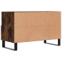 Smoked oak plywood TV cabinet 80x36x50 cm by vidaXL, TV Furniture - Ref: Foro24-829001, Price: 49,26 €, Discount: %