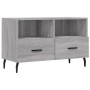 Sonoma gray engineered wood TV cabinet 80x36x50 cm by vidaXL, TV Furniture - Ref: Foro24-828994, Price: 49,13 €, Discount: %