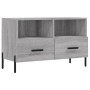 Sonoma grauer TV-Schrank aus Holzwerkstoff, 80 x 36 x 50 cm von vidaXL, TV-Möbel - Ref: Foro24-828986, Preis: 52,99 €, Rabatt: %