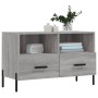 Sonoma gray engineered wood TV cabinet 80x36x50 cm by vidaXL, TV Furniture - Ref: Foro24-828986, Price: 52,05 €, Discount: %