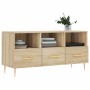 Mueble de TV madera de ingeniería roble Sonoma 102x36x50 cm de vidaXL, Muebles TV - Ref: Foro24-829023, Precio: 62,38 €, Desc...