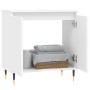 Armario de baño madera de ingeniería blanco 58x33x60 cm de vidaXL, Tocadores de baño - Ref: Foro24-831572, Precio: 45,98 €, D...