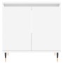 Armario de baño madera de ingeniería blanco 58x33x60 cm de vidaXL, Tocadores de baño - Ref: Foro24-831572, Precio: 45,98 €, D...