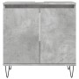 Concrete gray engineered wood bathroom cabinet 58x33x60 cm by vidaXL, bathroom vanities - Ref: Foro24-831584, Price: 52,20 €,...