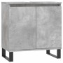 Concrete gray engineered wood bathroom cabinet 58x33x60 cm by vidaXL, bathroom vanities - Ref: Foro24-831592, Price: 53,53 €,...